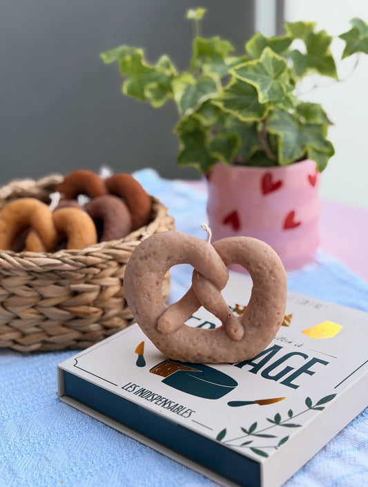 Bougie bretzel