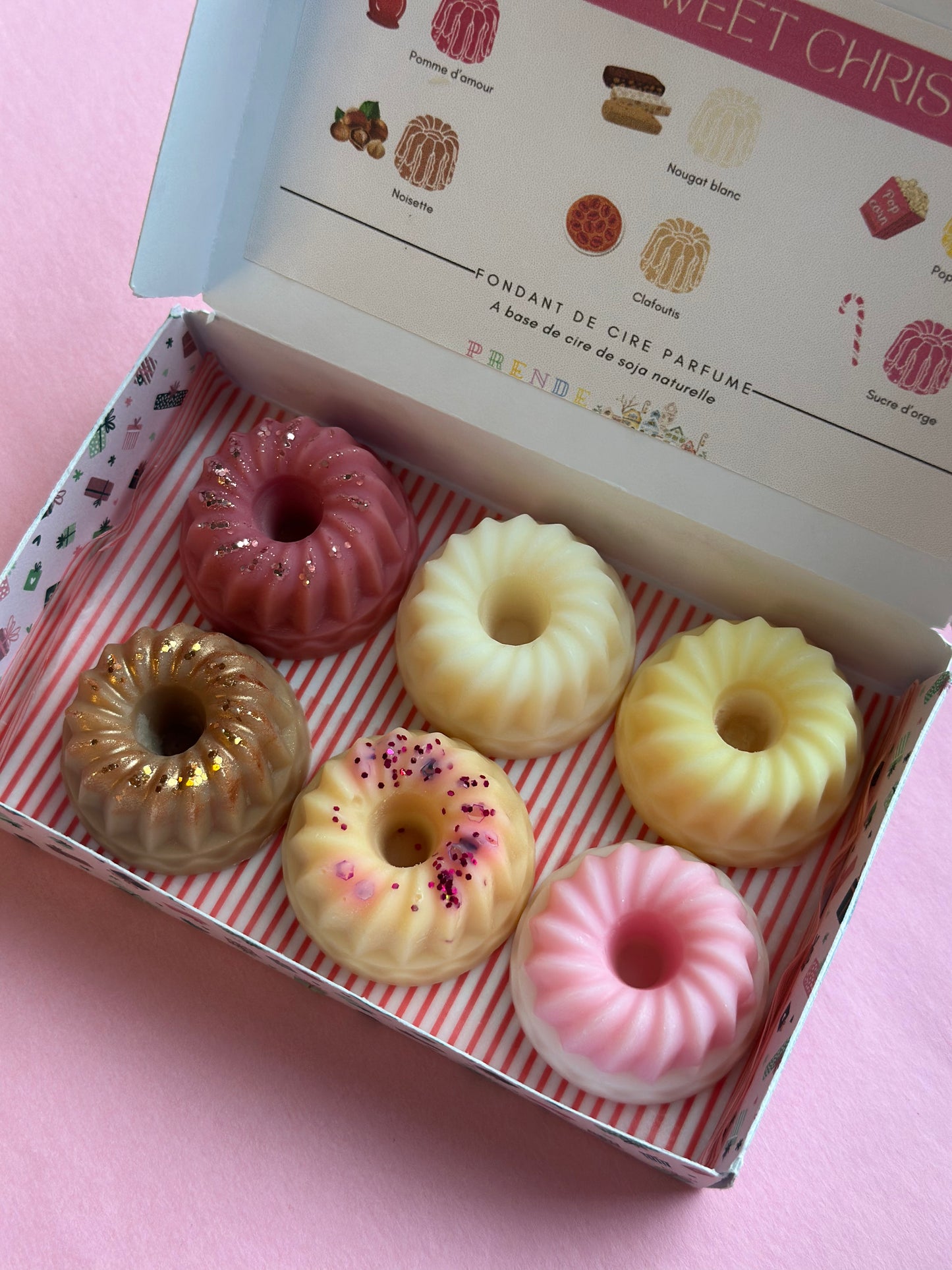 Coffret de fondants parfumés " Sweet Christmas "