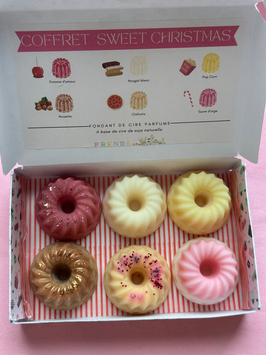 Coffret de fondants parfumés " Sweet Christmas "