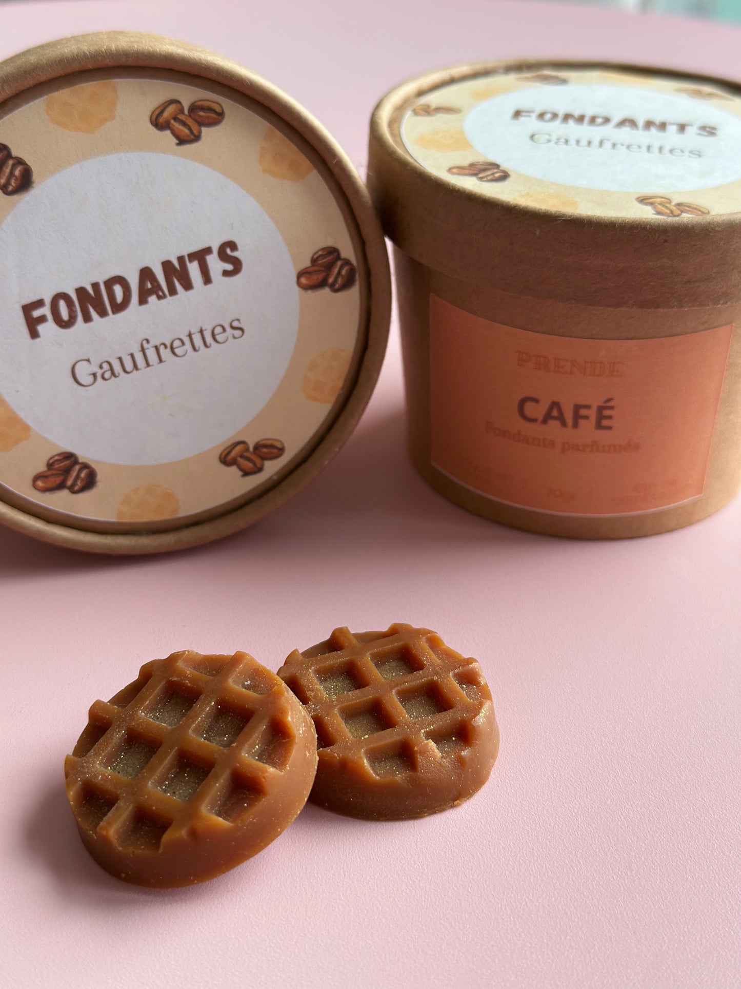 Pot de fondants gaufrettes