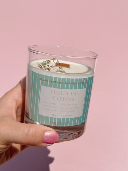 Bougie Fleur de coton