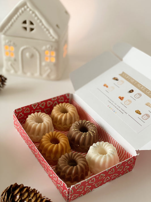Coffret de fondants parfumés " Noël Gourmand"